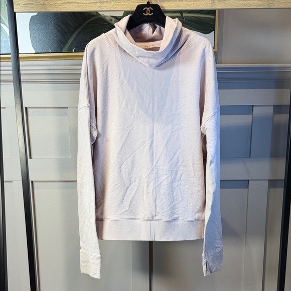 Lululemon Go Forward Pullover in the color Porcelain Pink size 12 - Picture 3 of 10